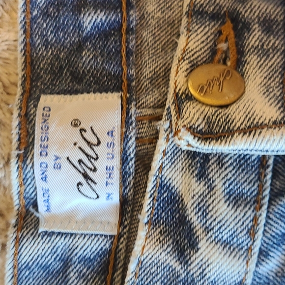 Vintage Chic acid washed jeans plus size 20 straight leg high waisted - Picture 2 of 11